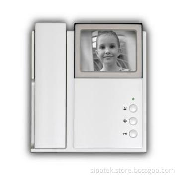 Sipo Intercom System with 4-inch B/W or Color TFT LCD